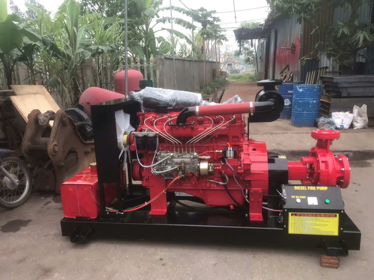 MÁY BƠM DIESEL HIMAWARI 125x100PNPJCA tại Bình Định.