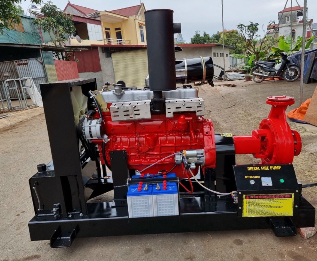 Máy Bơm PCCC Diesel Himawari Công suất 11KW (1)