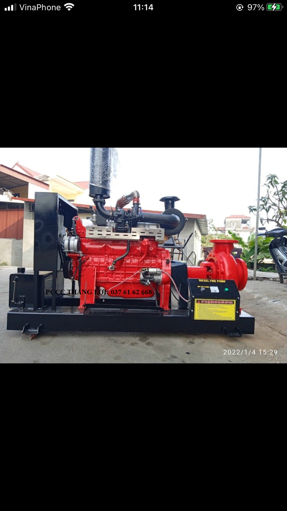 🔥 Máy bơm PCCC Diesel 55kW Himawari – Mạnh mẽ & Bền bỉ cho mọi công trình