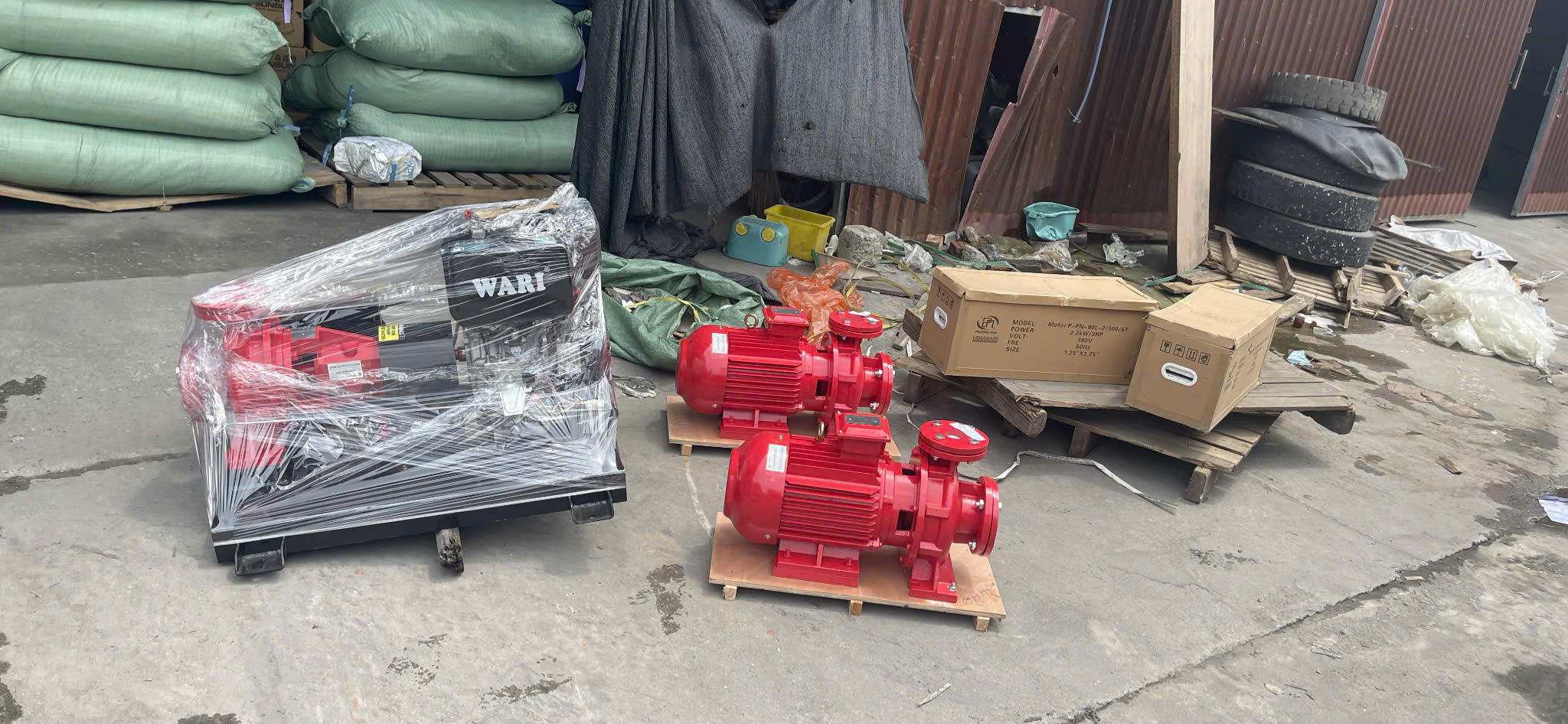 Máy Bơm Động Cơ Diesel 15HP/11kW Himawari – VN