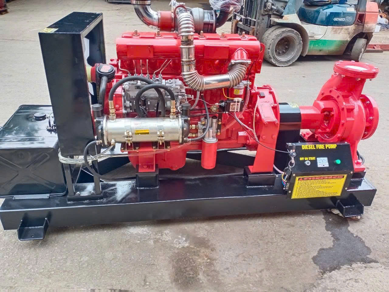 Tìm hiểu về máy bơm nước diesel Hyundai d4bb