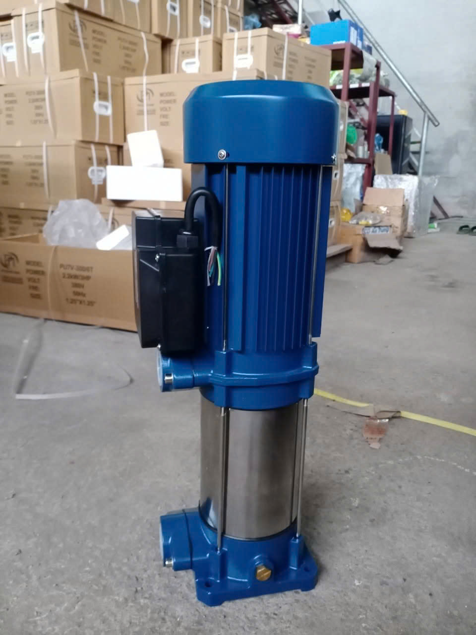 Máy Bơm Động Cơ Điện PCCC Bù Áp HIMAWARI – PU7V-400/8T