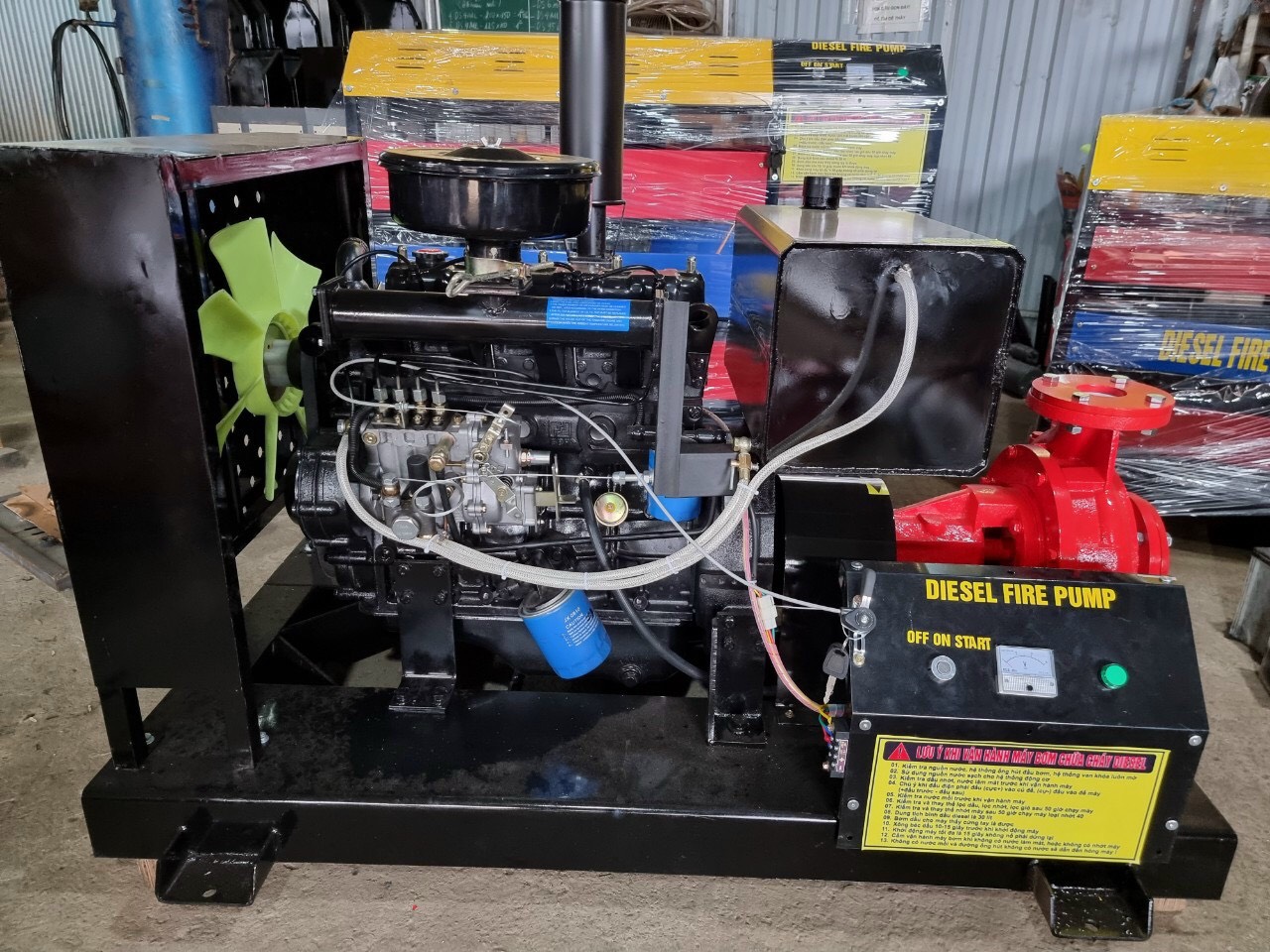 BƠM PCCC DIESEL 55KW HÃNG HIMAWARI GIÁ TỐT