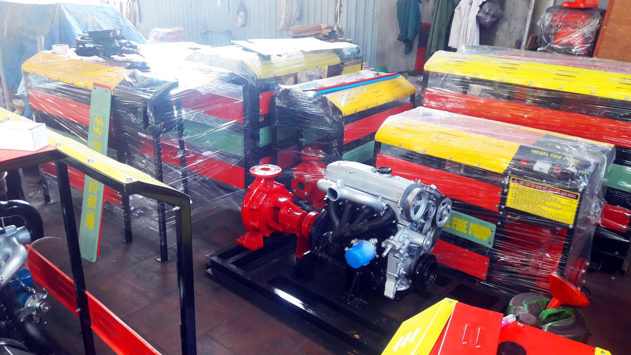 MÁY BƠM ĐỘNG CƠ DIESEL 125KW