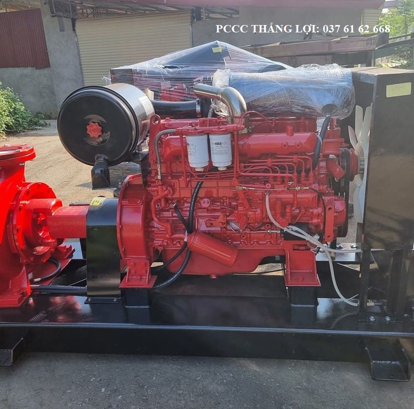 MÁY BƠM ĐỘNG CƠ DIESEL CÔNG SUẤT: 60HP/45KW Model : 100x80PNPJA Hãng: Himawar- V