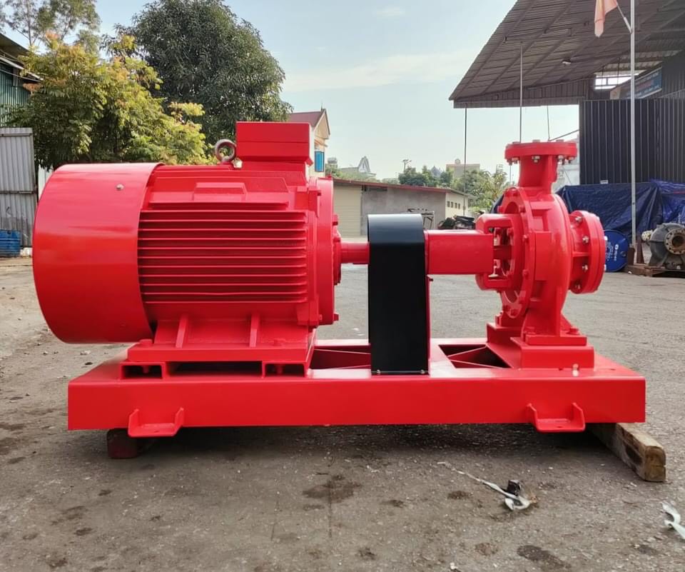 Máy bơm điện PCCC đầu rời Himawari 220KW Himawari Việt Nam 200X150HI220