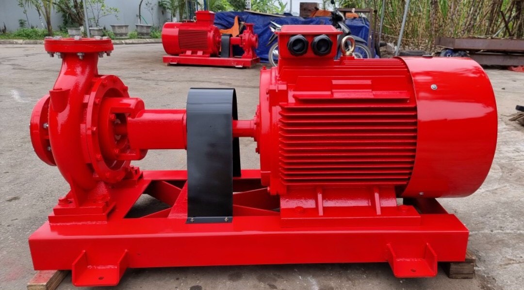 Máy bơm điện PCCC đầu rời Himawari 220KW Himawari Việt Nam